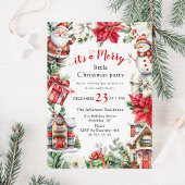 Retro Country  Vrolijk Kerstfeest Kaart