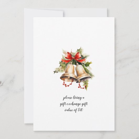 Retro Country  Vrolijk Kerstfeest Kaart (Achterkant)