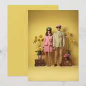 Retro Couple (Voorkant / Achterkant)