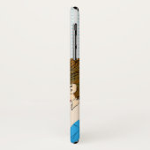 Retro Couple Kissing Nostalgische Love Case-Mate iPhone Case (Achterkant/links)