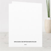 RETRO COUPLE TACOS FUNNY OVERSIZED CARD KAART (Achterkant)