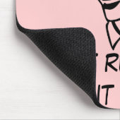 Retro Court Reporting Mousepad Muismat (Hoek)