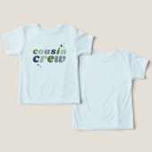 Retro Cousin Crew | Overeenkomende Kinderen (Ontwerp Voorkant & Achterkant)