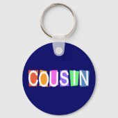 Retro Cousin Sleutelhanger (Voorkant)