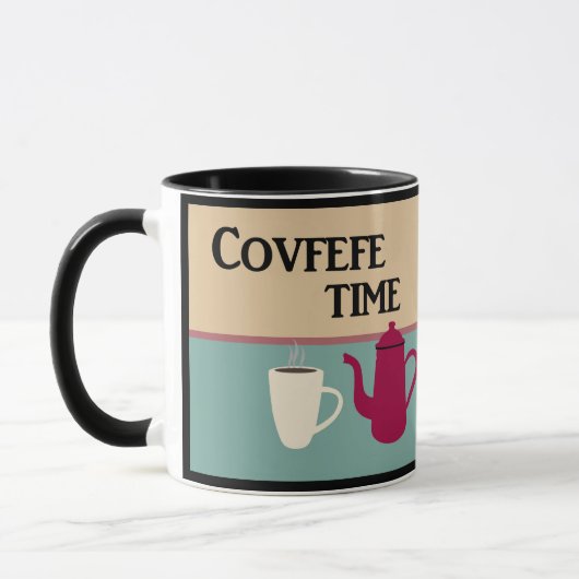 Retro Covfefe Mok (Links)