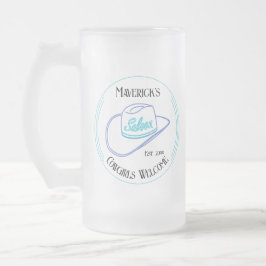 Retro Cowboy Saloon Drinkware Pint Matglas Bierpul