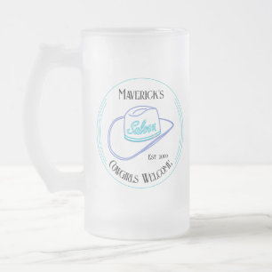 Retro Cowboy Saloon Drinkware Pint Matglas Bierpul
