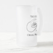 Retro Cowboy Saloon Drinkware Pint Matglas Bierpul (Voorkant rechts)