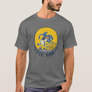 Retro Cowboy Yeehaw - Western land Cowgirl Horse T-shirt