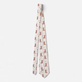 Retro Cowboylaarzen Stropdas (Achterkant)