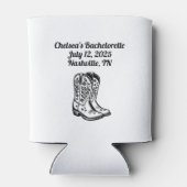 Retro Cowgirl  Bachelorette Koelbox Blikjeskoeler (Achterkant)