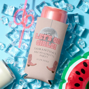 Retro Cowgirl Laarzen Disco Bachelorette Feest Seltzer Blikjeskoeler