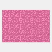 Retro Cowgirl Roze Inpakpapier Vel (Voorkant 2)