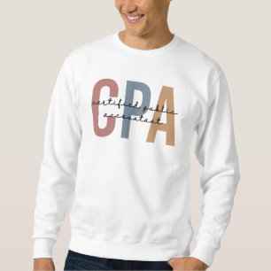 Retro CPA Certified Public Accountant Trui
