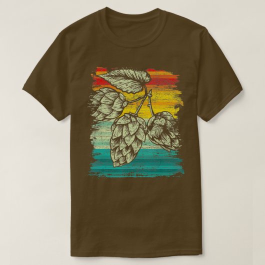 Retro Craft Beer  T-shirt (Design voorkant)