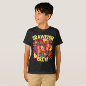 Retro Crawfish Crew Cajun Boil Season For Men Wome T-shirt (Voorkant volledig)