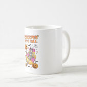 Retro Creepin in de Herfst Halloween Koffiemok (Voorkant rechts)