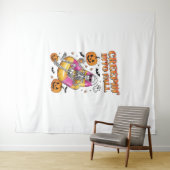 Retro Creepin in de Herfst Halloween Wandkleed (In Situ (horizontaal))