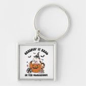 Retro Creepin’ It Real in the Classroom Teacher Sleutelhanger (Voorkant)