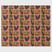 Retro Creeps Cadeaupapier (Vlak)