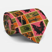 Retro Creeps Stropdas (Opgerold)