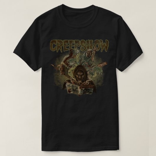 RETRO CREEPSHOW 2 T-SHIRT (Design voorkant)