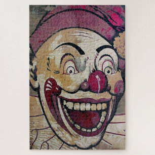 Retro Creepy Clown Legpuzzel