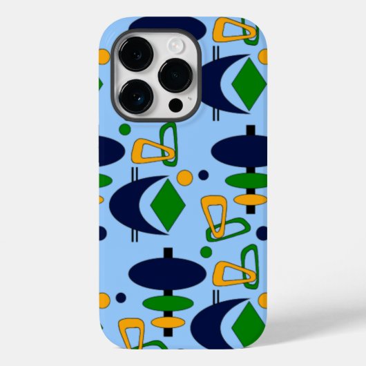 Retro Crescent Totem-vormen Case-Mate iPhone Case (Achterkant)