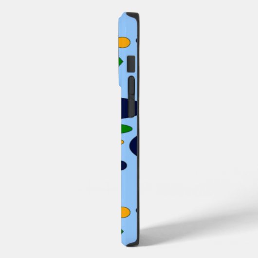 Retro Crescent Totem-vormen Case-Mate iPhone Case (Achterkant / Links)