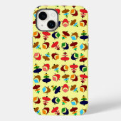 Retro Crescent Totem-vormen Case-Mate iPhone Case (Achterkant)