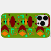 Retro Crescent Totem-vormen Case-Mate iPhone Case (Achterkant (horizontaal))