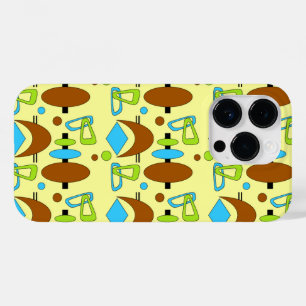 Retro Crescent Totem-vormen Case-Mate iPhone 14 Pro Hoesje