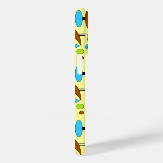 Retro Crescent Totem-vormen Case-Mate iPhone Case (Achterkant / Rechts)