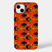 Retro Crescent Totem-vormen Case-Mate iPhone Case (Achterkant)