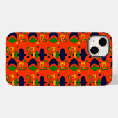 Retro Crescent Totem-vormen Case-Mate iPhone Case (Achterkant (horizontaal))