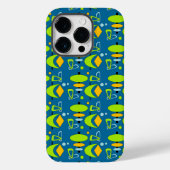 Retro Crescent Totem-vormen Case-Mate iPhone Case (Achterkant)