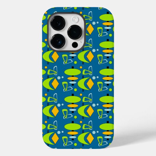 Retro Crescent Totem-vormen Case-Mate iPhone Case (Achterkant)
