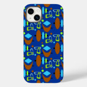 Retro Crescent Totem-vormen Case-Mate iPhone Case (Achterkant)