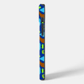Retro Crescent Totem-vormen Case-Mate iPhone Case (Achterkant / Links)
