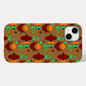 Retro Crescent Totem-vormen Case-Mate iPhone Case (Achterkant (horizontaal))