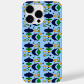 Retro Crescent Totem-vormen Case-Mate iPhone Case (Achterkant)