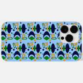 Retro Crescent Totem-vormen Case-Mate iPhone Case (Achterkant (horizontaal))