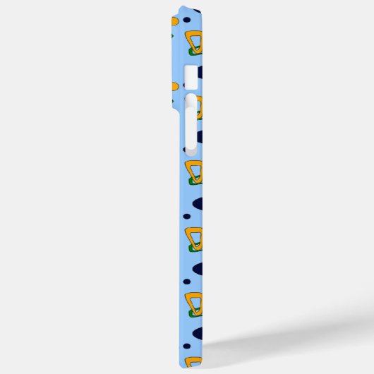 Retro Crescent Totem-vormen Case-Mate iPhone Case (Achterkant / Links)