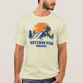 Retro Crestone Peak Hike T-shirt (Voorkant)