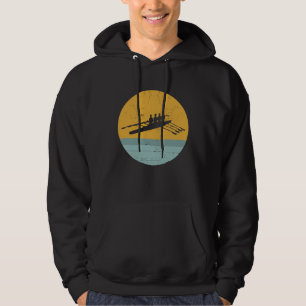 Retro Crew Roeien Stijl Sport Gift Unisex Hoodie