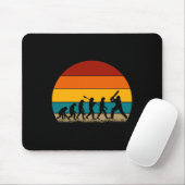Retro Cricket Evolution - Grappig Cricket Muismat (Met muis)
