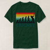  Retro Cricket Summer Cricket English Retro T-shirt (Design voorkant)