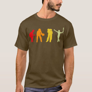 Retro Cricket Summer Cricket English Retro T-shirt