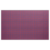 Retro crimson red paars houndstooth plaid stof (Yard (91,4 cm))