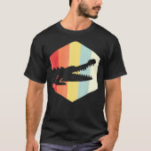 Retro Crocodile T-shirt (Voorkant)